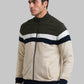 Men Regular Fit Blue Sweater