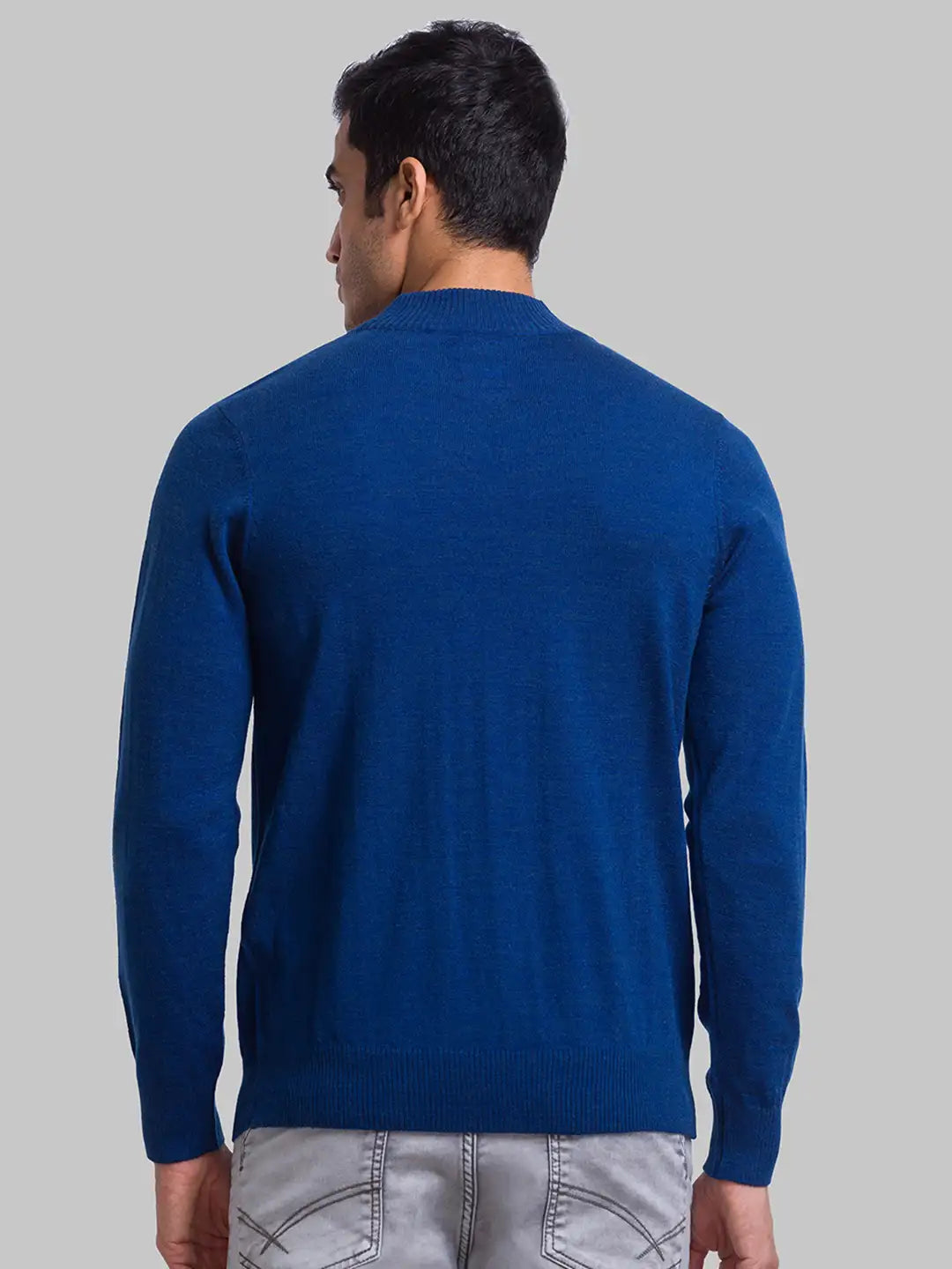 Men Regular Fit Light Fawn Sweater