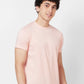 Parx Regular Fit Solid White T-Shirt
