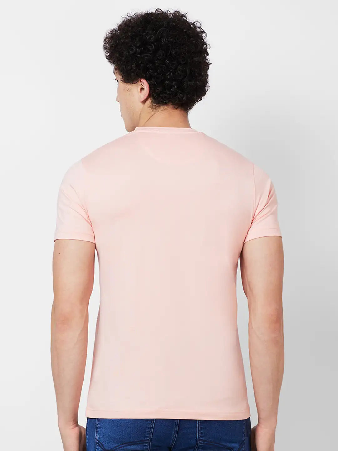 Parx Regular Fit Solid White T-Shirt