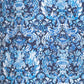 Men Blue Tailored Fit Print Cotton Full Sleeve Shirts