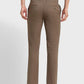 Men Green Contemporary Fit Solid Piece Dyed Cotton Blend Trouser