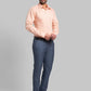Men Blue Super Slim Fit Checks Polyester Blend Trouser