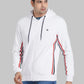 Raymond Men Orange Solid Regular Fit Cotton Blend Sweatshirt