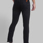 Men Black Slim Fit Solid Cotton Blend Jeans