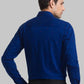 Raymond Men Blue Structure Contemporary Fit Cotton Shirts