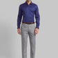Men Blue Contemporary Fit Checks Cotton Full Sleeve Shirts