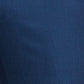 Men Blue Contemporary Fit Checks Polyester Blend Trouser