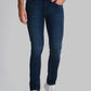 Men Blue Skinny Cropped Fit Knitted Cotton Blend Jeans