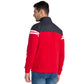 Men Red Regular Fit Cut & Sew Cotton Polyester Blend Sweatshirts