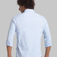 Men Blue Slim Fit Print Cotton Full Sleeve Shirts