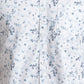 Men White Slim Fit Print Cotton Half Sleeve Shirts