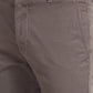 Men Grey Low Rise Tapered Fit Print Cotton Blend Trouser