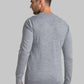 Men Grey Checks Acrylic Blend Full Sleeve Sweaters